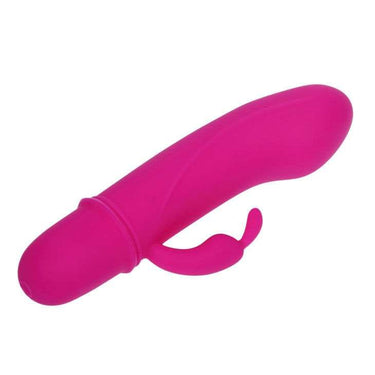 Vibratore Massaggiatore Elegante in Silicone con 10 Modalità Viola